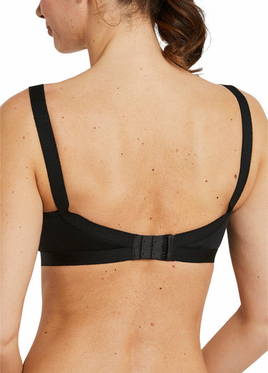 Soutien-gorge sans armatures croisé - lot de 2 Noir Lot2