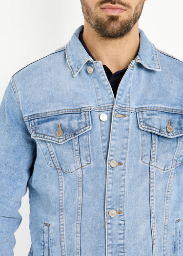 Veste en jean pour homme, Essentiel Bleu Clair