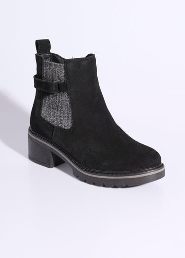 Boots cuir inspiration camarguaises Noir