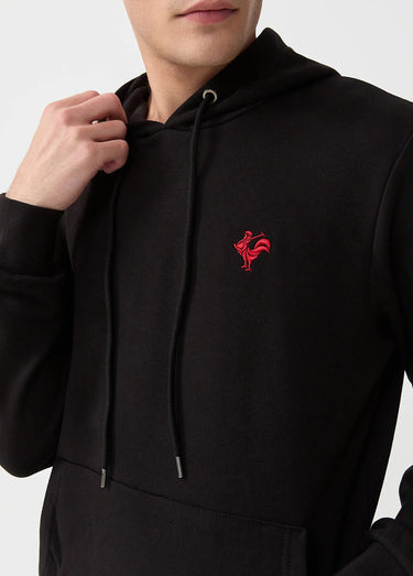 Sweat shirt à capuche poche kangourou Noir