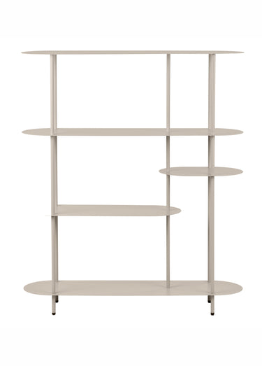 Etagère asymétrique métal 5 niveaux RIETI Sable