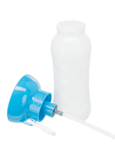 Gourde avec gamelle pour animaux Bleu