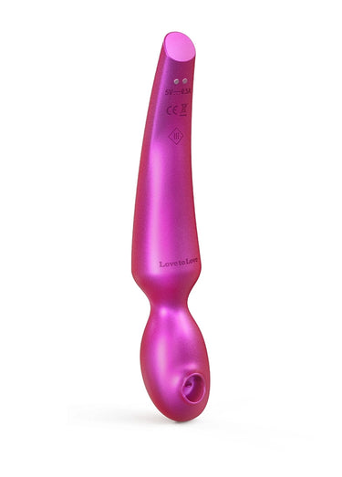 Stimulateur clitoridien 5 modes Pleaser Rose