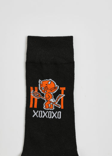 Paire de chaussettes, licence Hot Stuff Noir