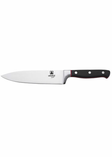 Couteau de chef 27cm en acier, Market Noir/Rouge