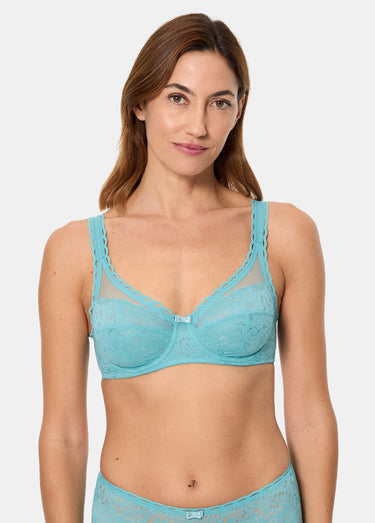 Soutien-gorge recyclé avec armatures Celadon