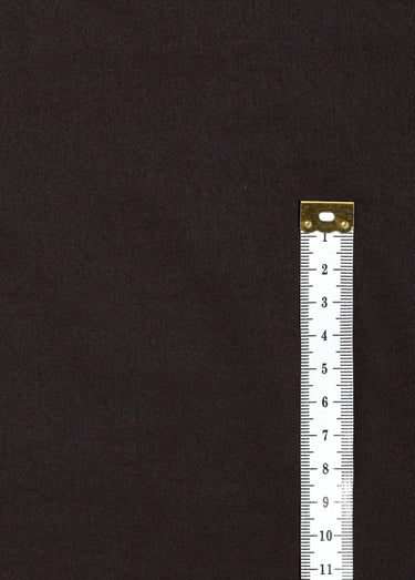 Coupon tissu habillement, extensible chocolat Chocolat
