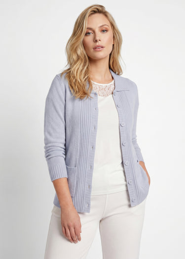 Veste gilet court épais Argent