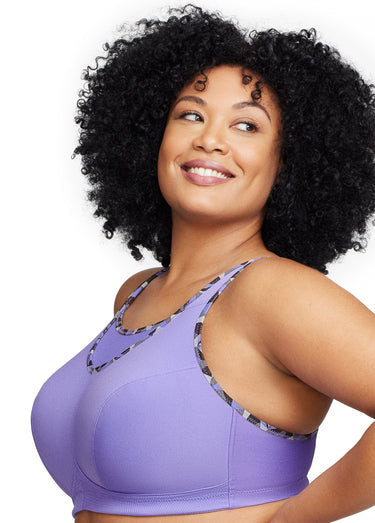 Brassière Sport anti-rebondissements Violet