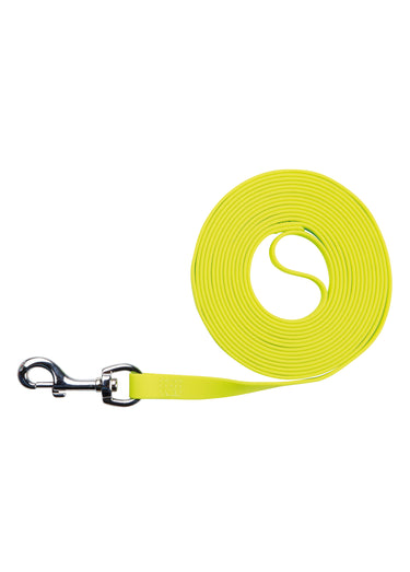 Laisse à pister PVC Jaune