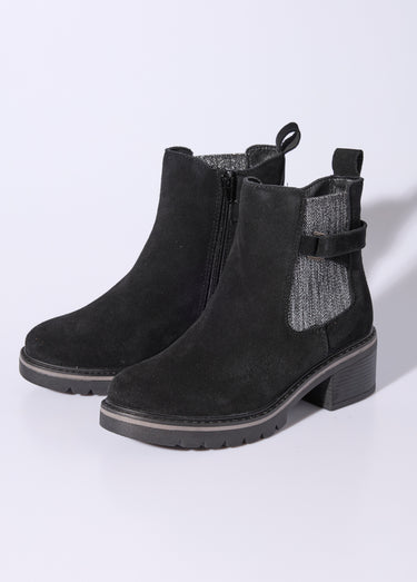 Boots cuir inspiration camarguaises Noir