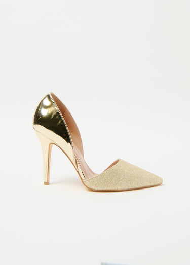 Escarpins chic pailletés Dore