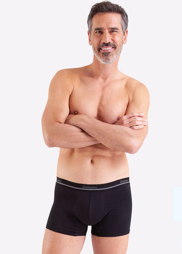 Boxer uni anti-fuite homme Noir