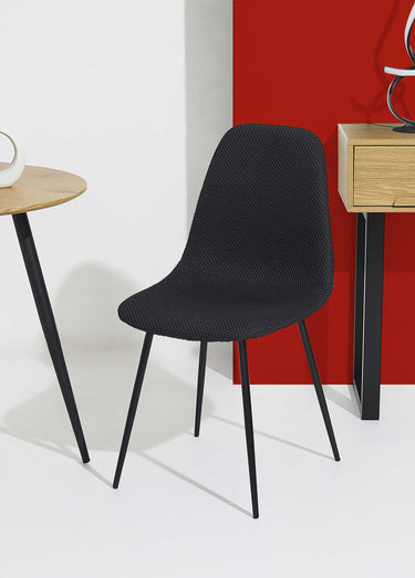 Set 4 Chaises design maille mesh ATOME Noir