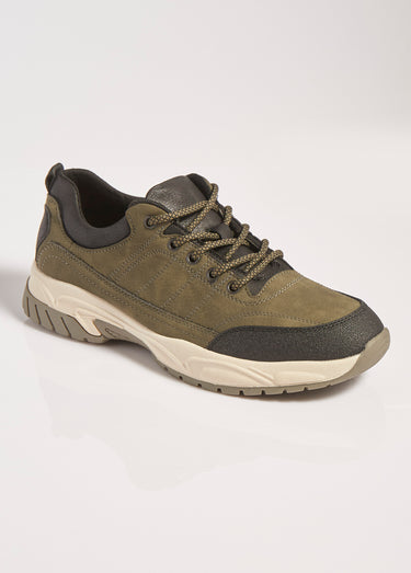 Baskets plein air style sportswear Kaki