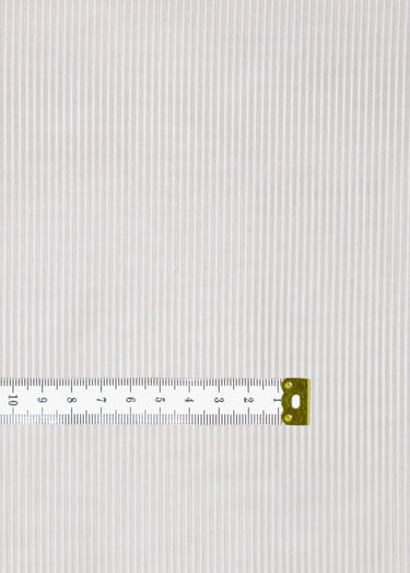 Coupon habillement doublure rayé clair Beige Clair
