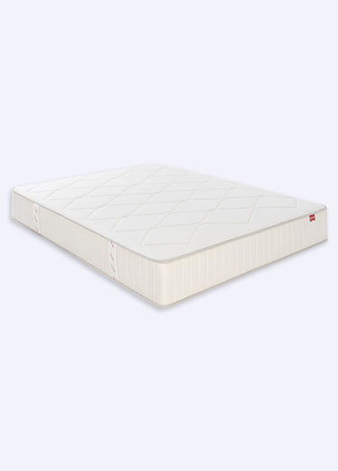 Matelas équilibré bi face à ressorts, haut. 26cm Blanc