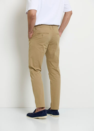 Pantalon chino, repassage superflu Beige