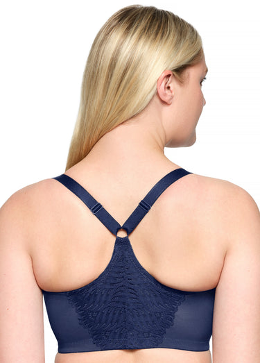 Soutien-gorge WonderWire avec dos nageur Bleu