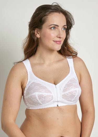 Soutien-gorge sans armatures grand maintien Blanc