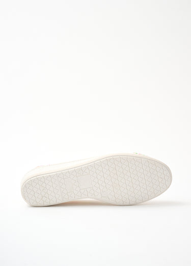 Chaussons élastiqués largeur confort Imprime Blanc