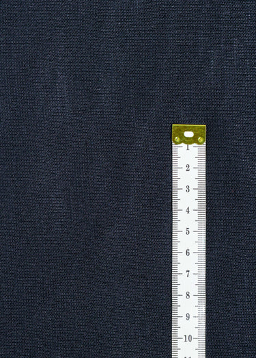 Coupon tissu habillement, jersey fine jauge Noir