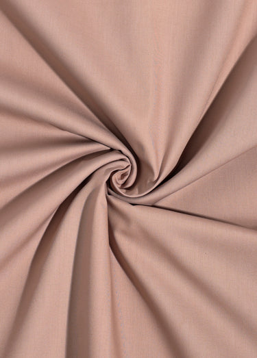 Coupon tissu habillement percale, 3B Beige