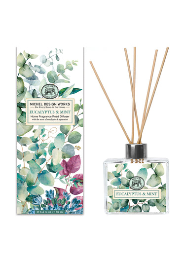 Diffuseur d'ambiance 100ml avec tiges Vert