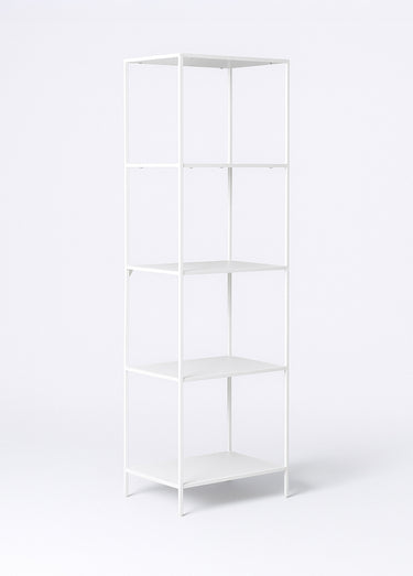 Étagère à poser design, 5 niveaux Blanc