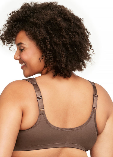 Soutien-gorge WonderWire ouverture devant Moka