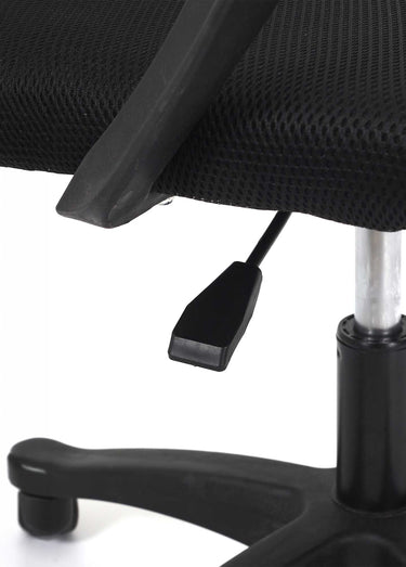 Fauteuil de bureau ergonomique dossier mesh Noir