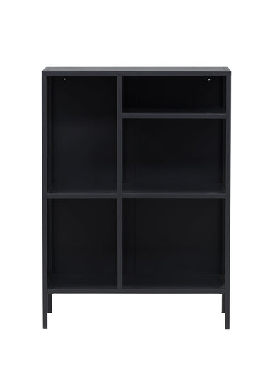Bibliothèque ouverte, cotés grillagés Gris