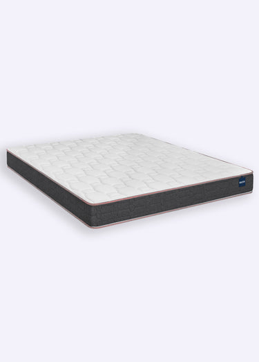 Matelas ferme en mousse anti_acariens, haut. 19cm Blanc