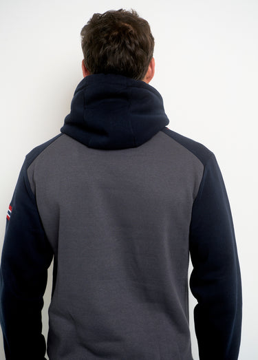Sweat à capuche avec logo vintage Gris Fonce