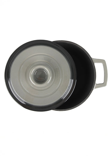 Cocotte fonte ronde 20cm, Masseiron 2A Gris
