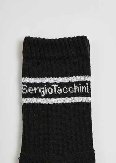 Chaussettes sport assorties avec coton Noir