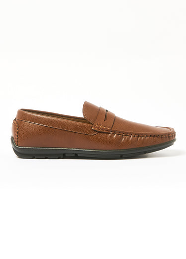 Mocassins confortables Marron Clair