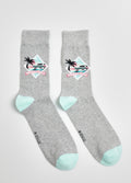 Gris/Turquoise