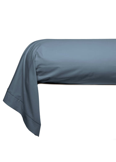 Taie d'oreiller unie percale de coton Celadon