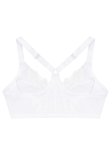Soutien-gorge WonderWire avec dos nageur Blanc
