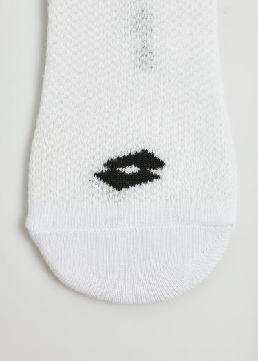 Socquettes de sport avec logo Blanc