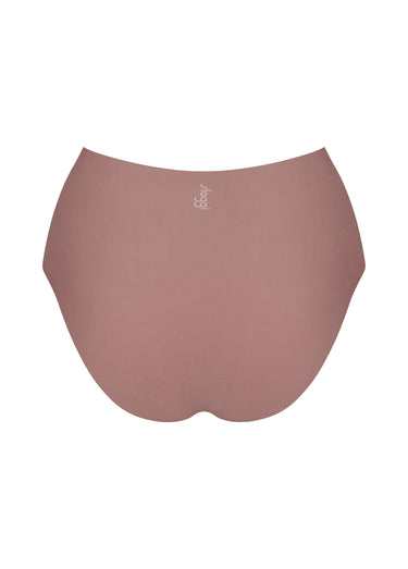 Culotte taille haute invisible Cacao