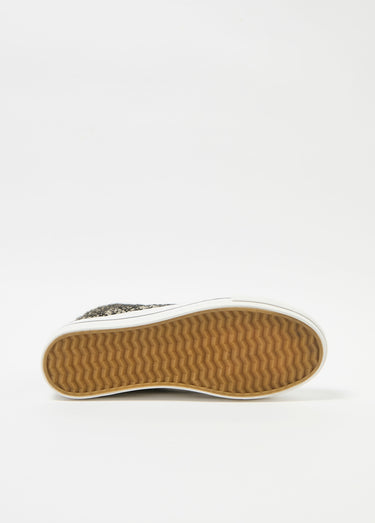 Baskets montantes en toile fantaisie Noir