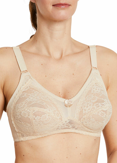 Soutien-gorge sans armatures dentelle Chair