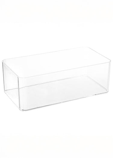 Boite à mouchoirs avec couvercle bambou Transparent / Bambou