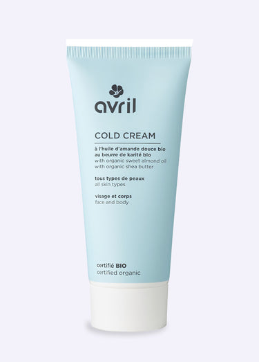 Cold cream BIO texture fluide au karité Blanc