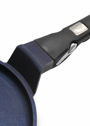 Crêpière amovible alu 26cm Diamant Bleu Bleu