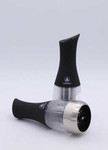 Moulin sel poivre électrique inox Aroma Inox / Noir