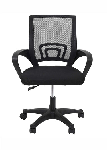 Fauteuil de bureau ergonomique dossier mesh Noir