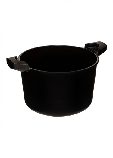Autocuiseur design fonte / aluminium, 6L Noir